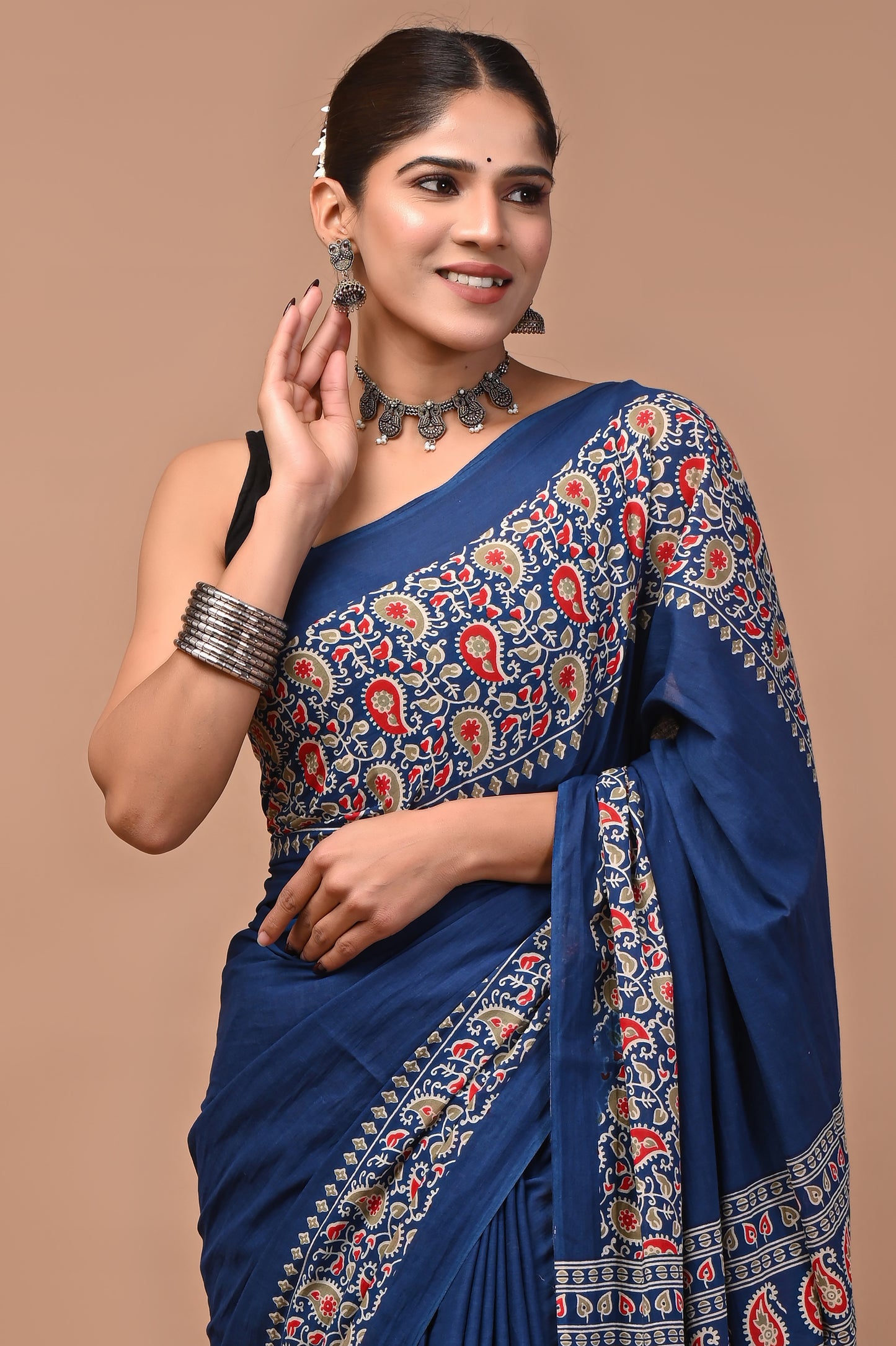 Ajrakh — Indigo Paisley Heritage