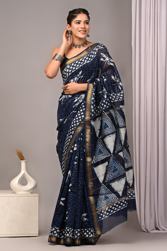 Maheshwari — Indigo Triangle Verse