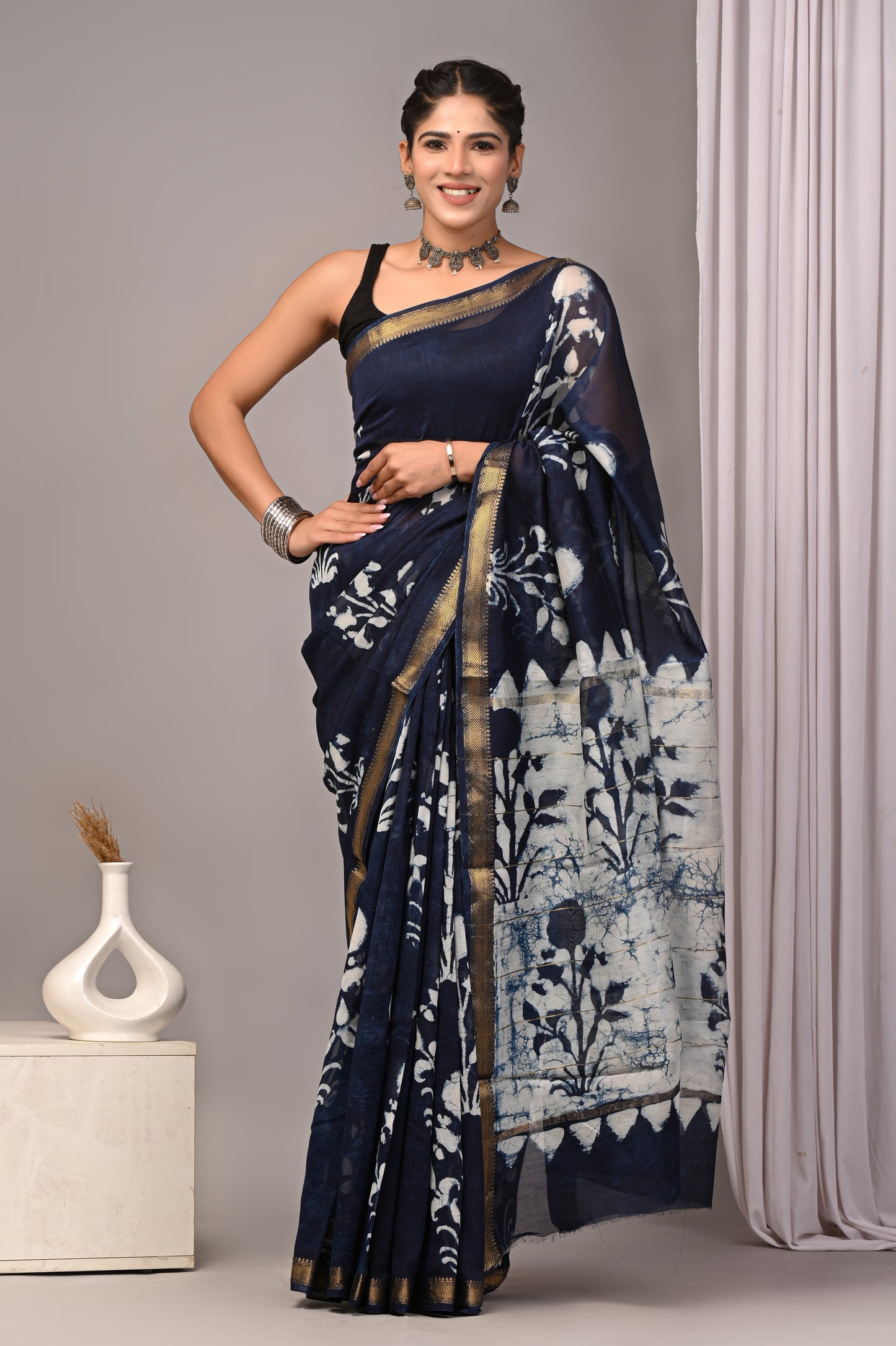 Maheshwari — Midnight Bloom