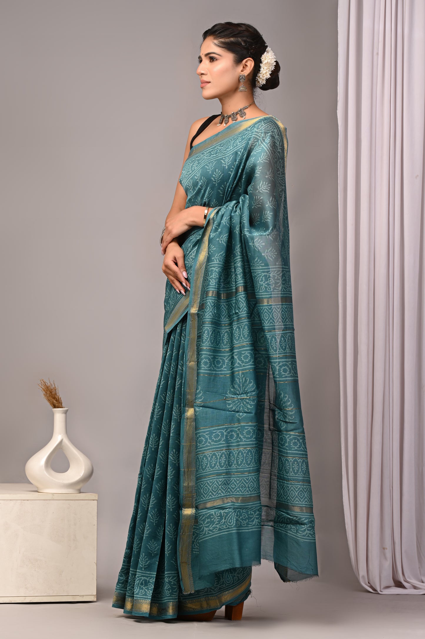 Maheshwari — Teal Leaf Verse