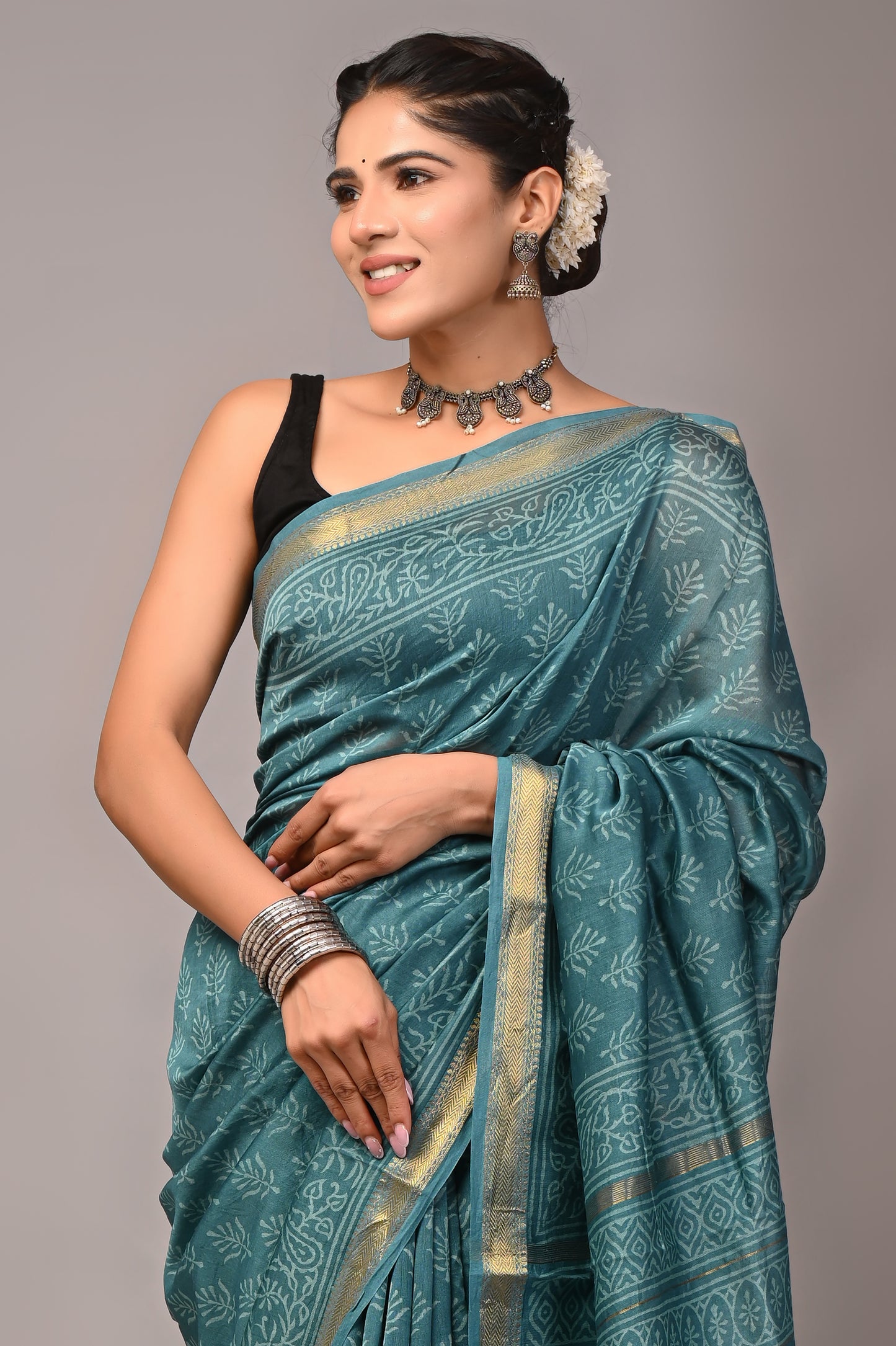 Maheshwari — Teal Leaf Verse