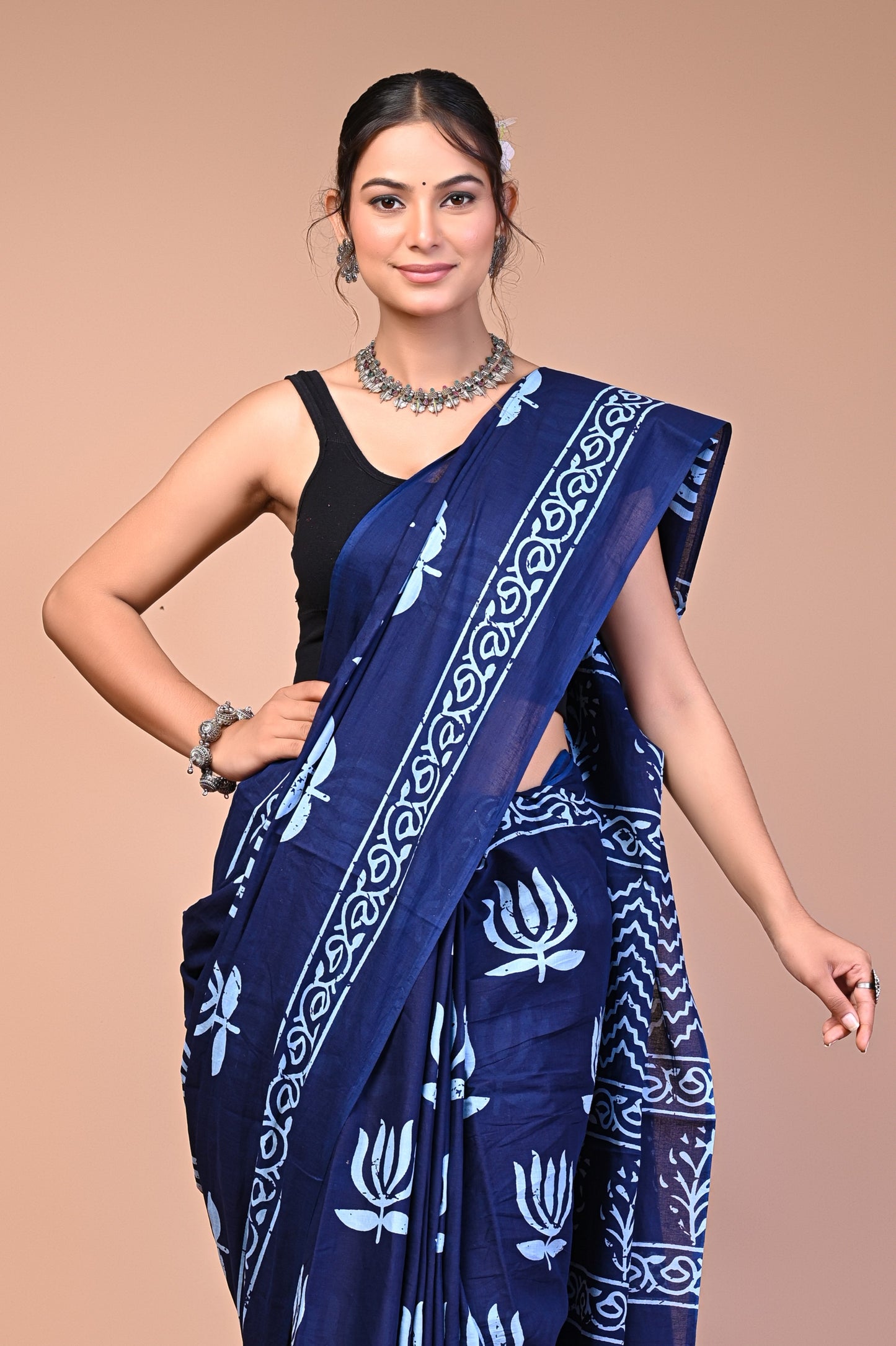 Dabu — Indigo Lotus Bloom