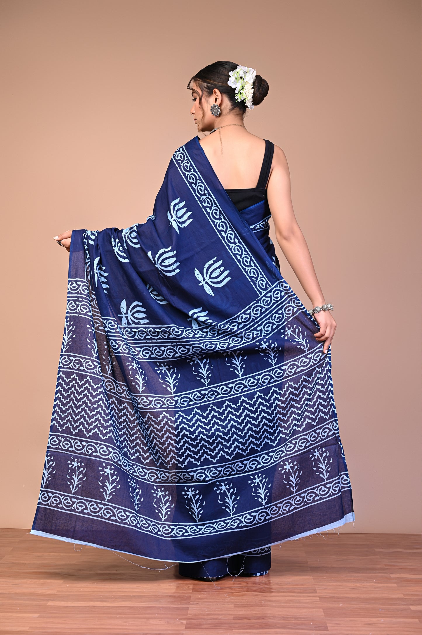 Dabu — Indigo Lotus Bloom