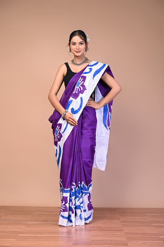 Batik — Violet Wild Bloom