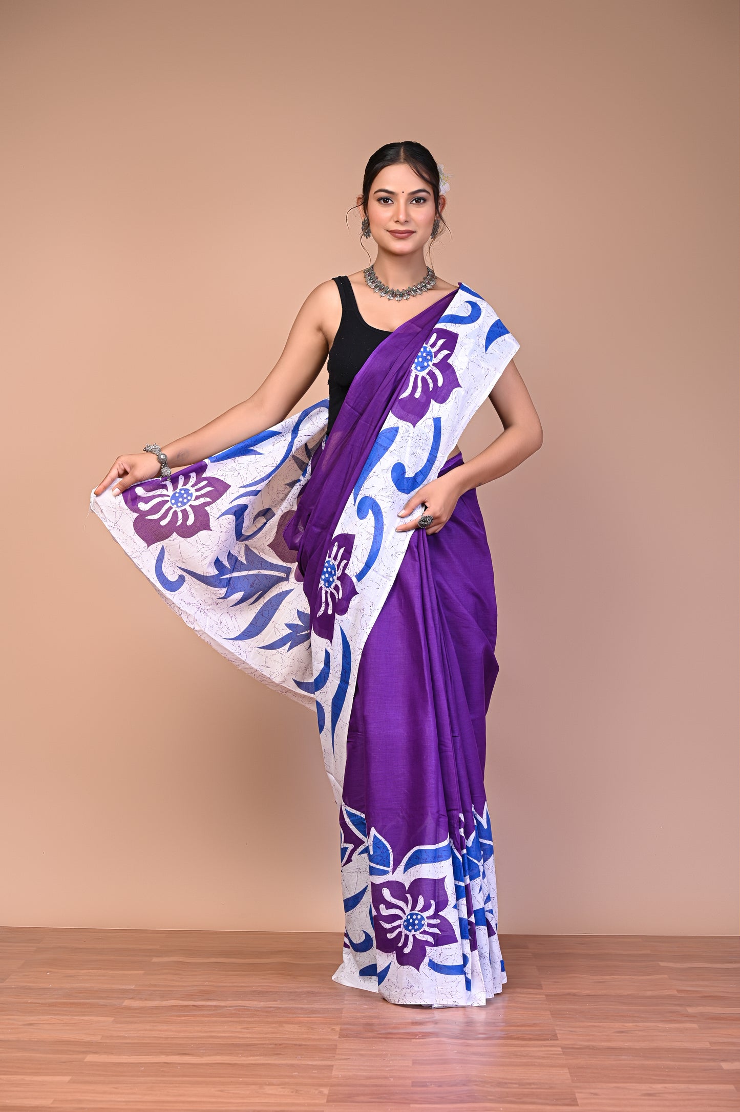 Batik — Violet Wild Bloom