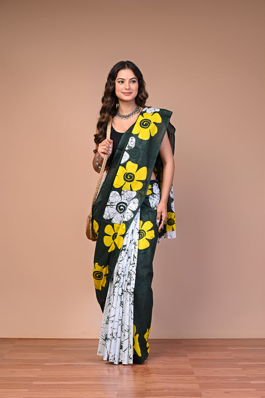 Batik — Forest Sunflower