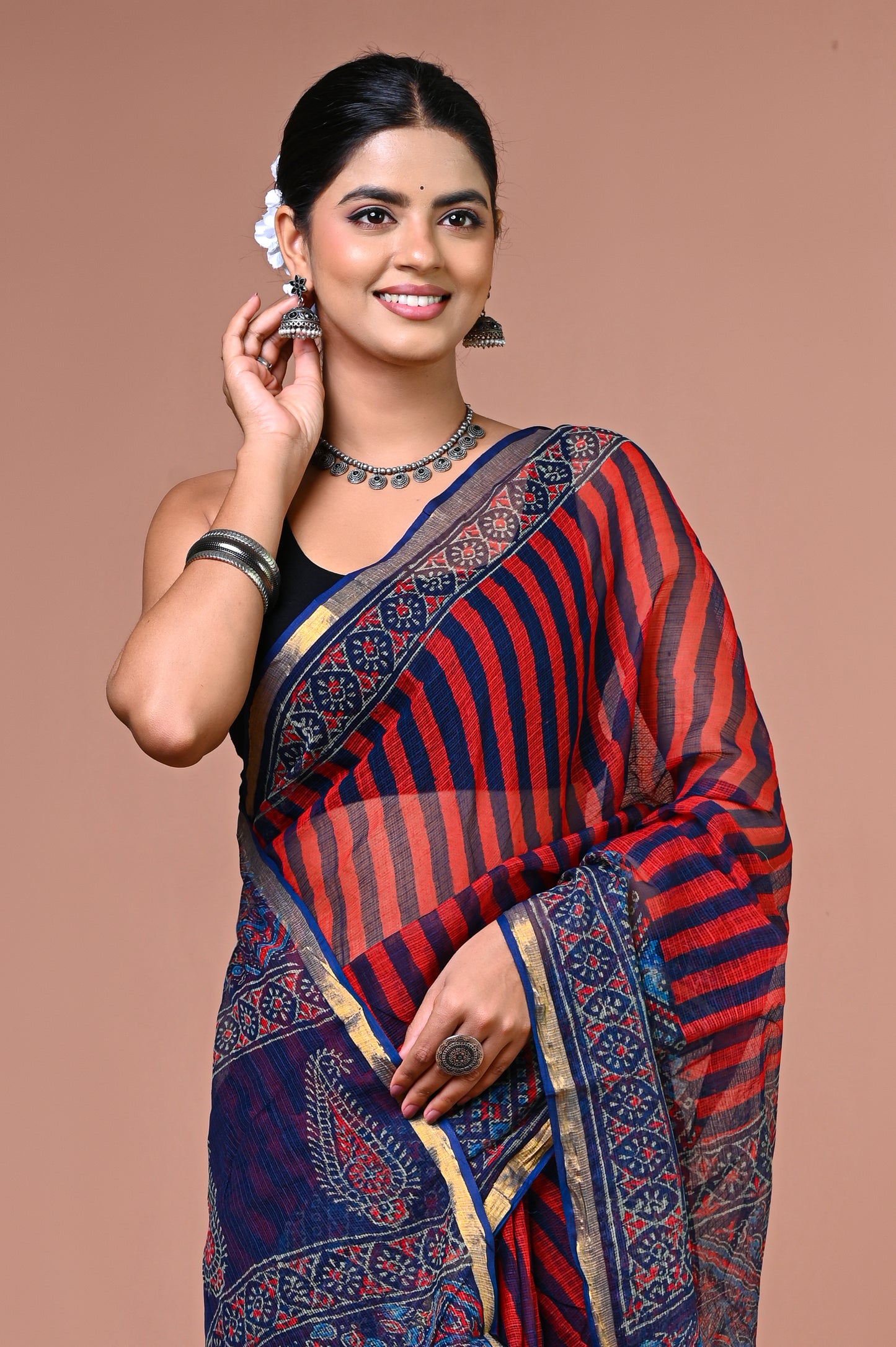 Kota Doriya — Crimson Navy Stripe